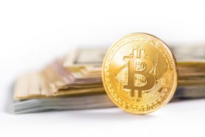 Bitcoin with money