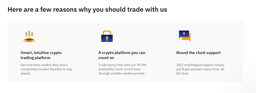 Here are a few reasons why you should trade with us.