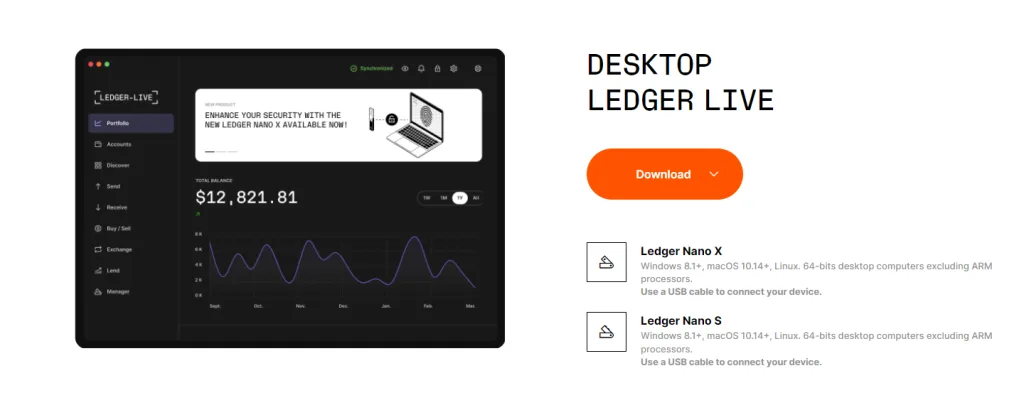 Desktop Ledger Live