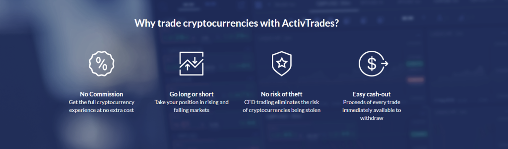 Why trade cryptocurrencies with ActivTrades?