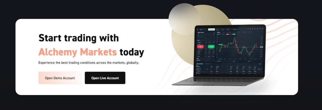 Start trading with Alchemy Markets today