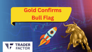 Gold confirms bull flag
