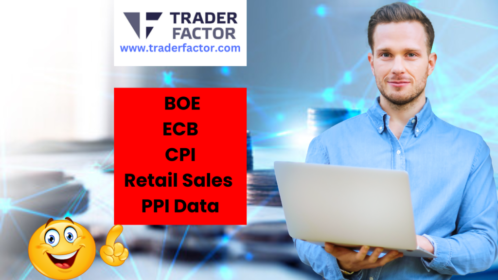 EURUSD, GBPUSD Analysis Ahead of BOE, ECB, CPI, Retail Sales, PPI Data-TraderFactor