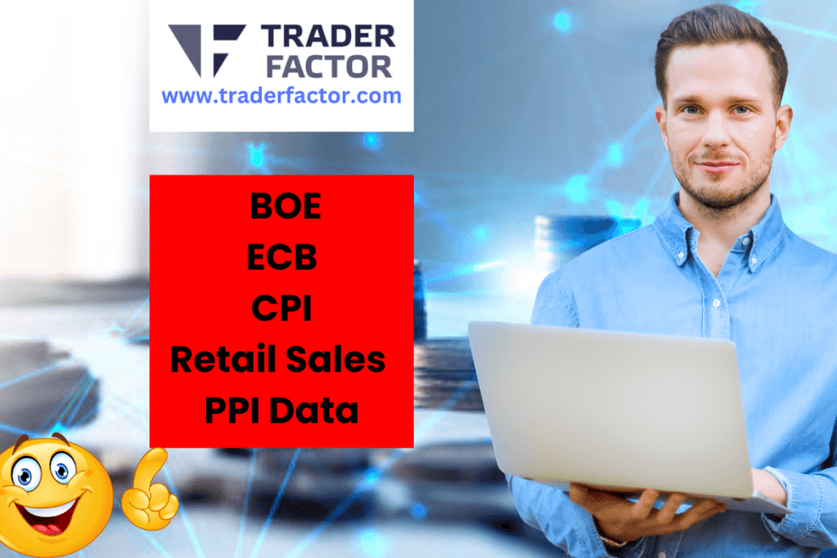EURUSD, GBPUSD Analysis Ahead of BOE, ECB, CPI, Retail Sales, PPI Data-TraderFactor