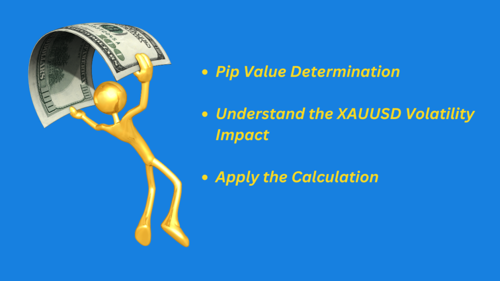 How to count pips on gold