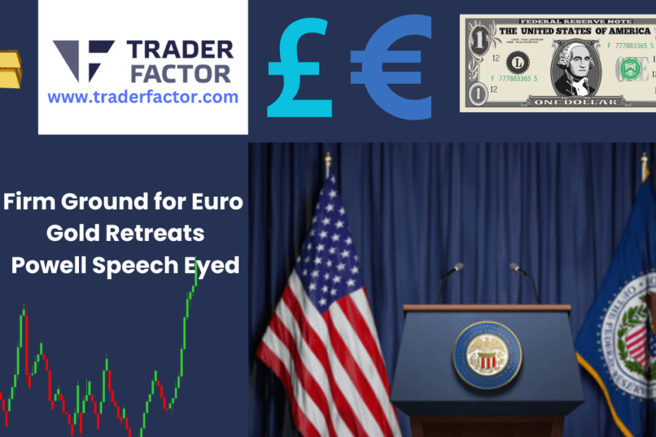 Firm Ground for Euro as Inflation Softens, Gold Retreats, Powell Speech Eyed