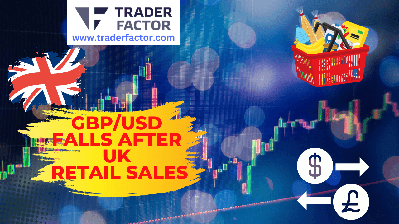 GBP/USD Drops After Disappointing UK Retail Sales, U.S.Durable Goods Orders Expected