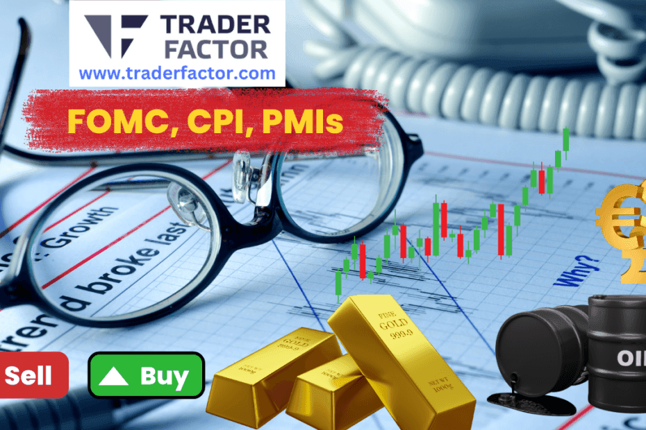 Weekly Market Outlook for Traders FOMC, U.K. CPI, PMIs in Focus- TraderFactor