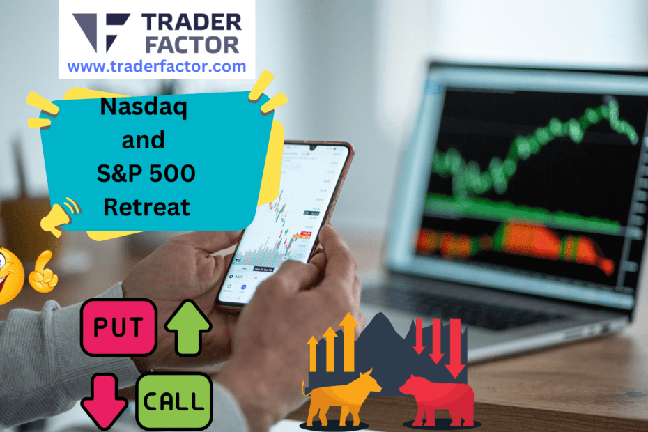 Nasdaq and S&P 500 Pullback From Record Highs