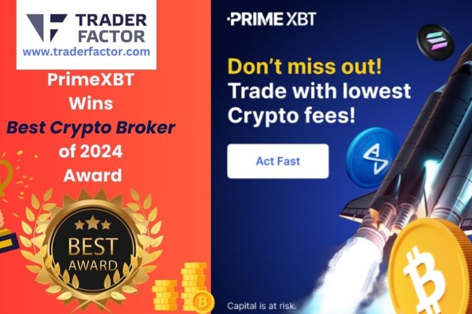 PrimeXBT Wins Best Cryptocurrency Broker of 2024 Award