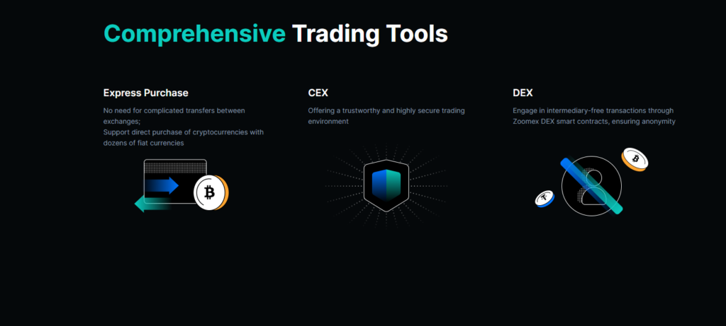 Zoomex Comprehensive Trading Tools