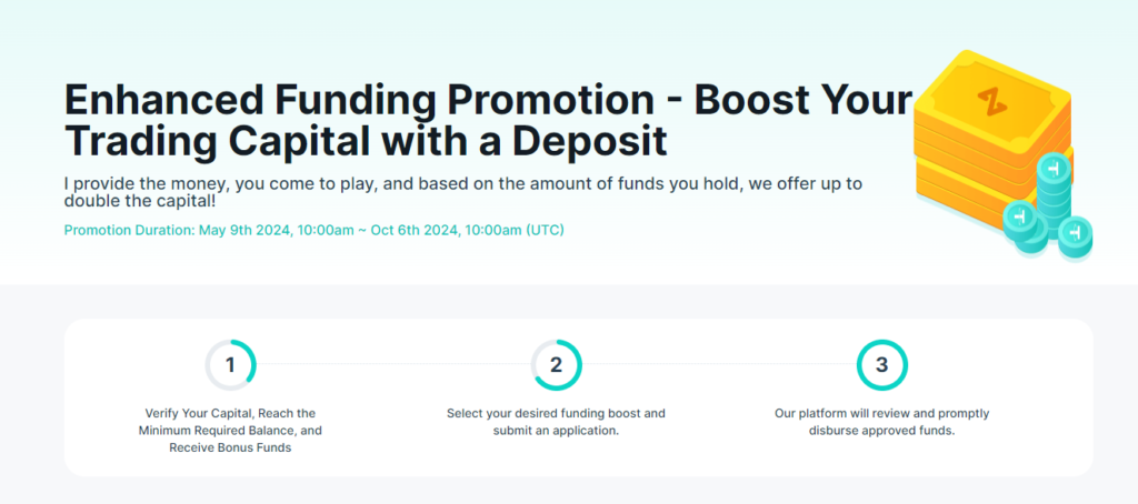 Zoomex Enhanced Funding Promotion - Boost Your Trading Capital with a Deposit