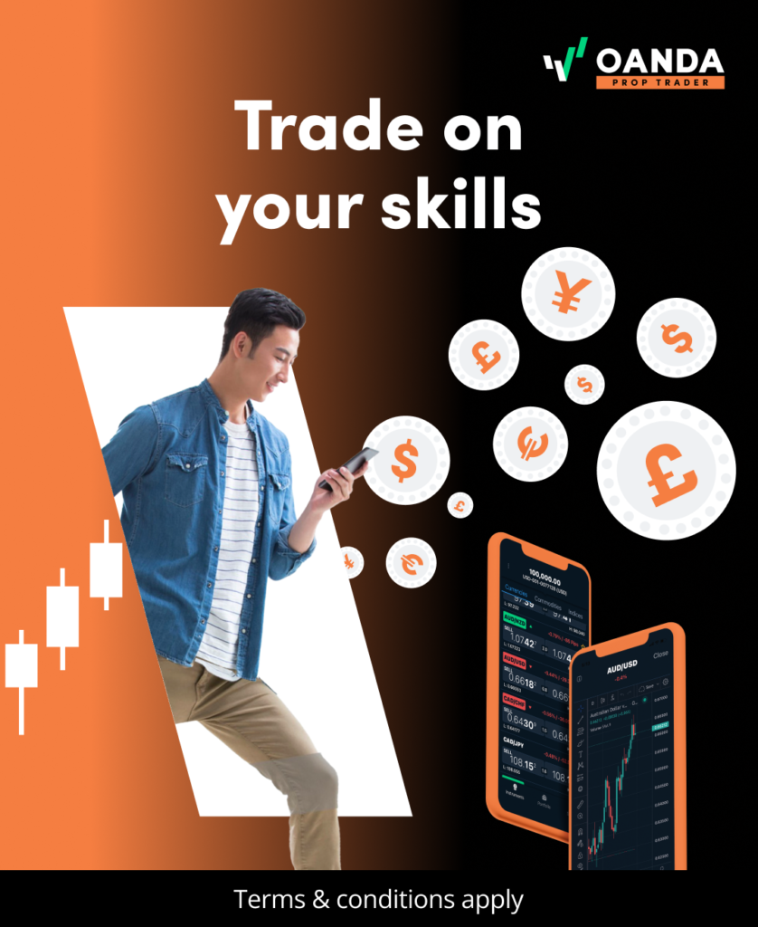 OANDA's Prop Trader Trade on your skills 1080x1320