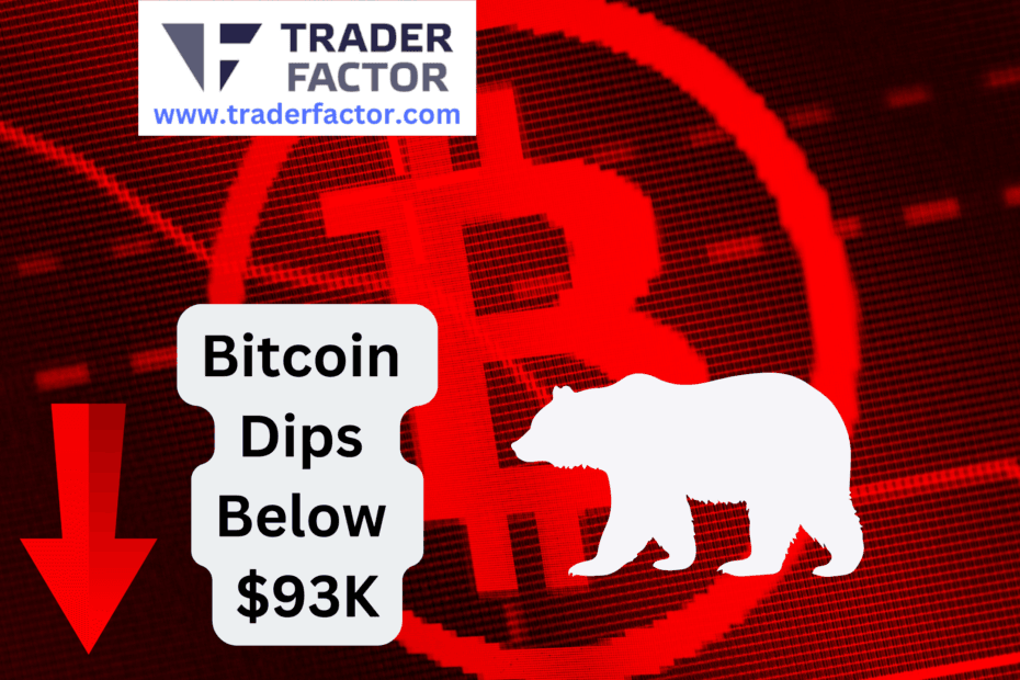 Bitcoin Dips Below $93K as Market Volatility Continues