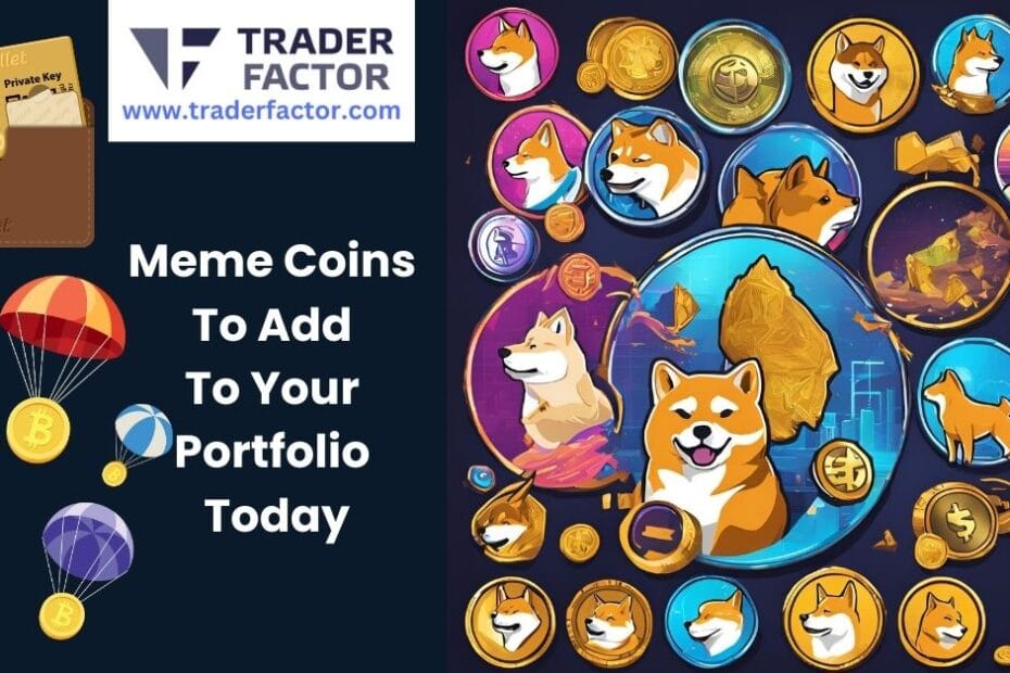Top Meme Coins To Add To Your Portfolio Today