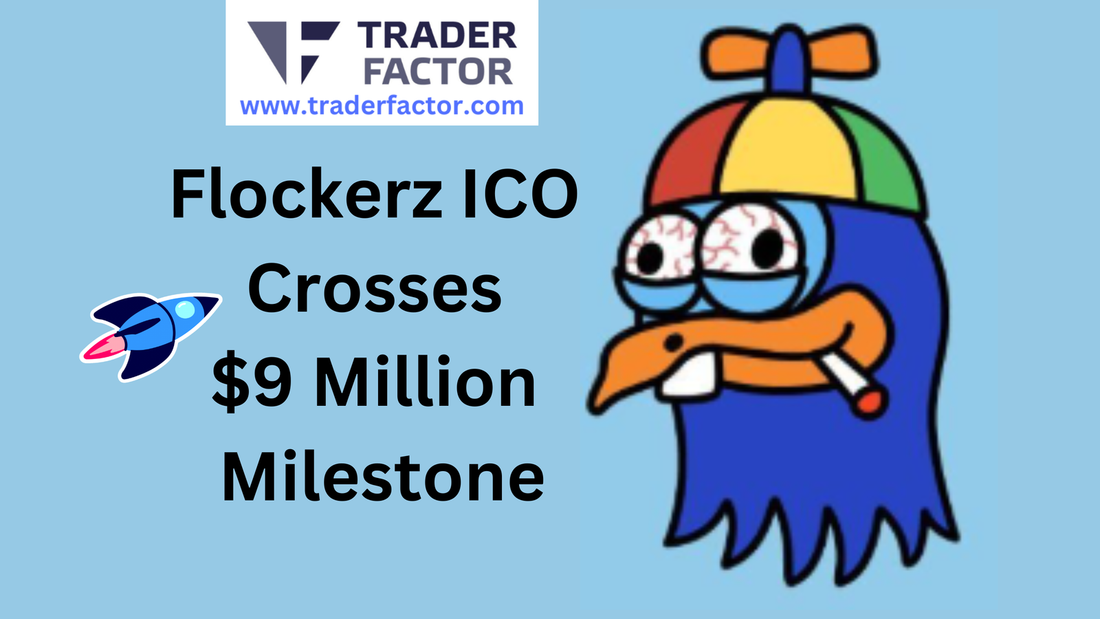 Flockerz ICO Crosses $9 Million Milestone