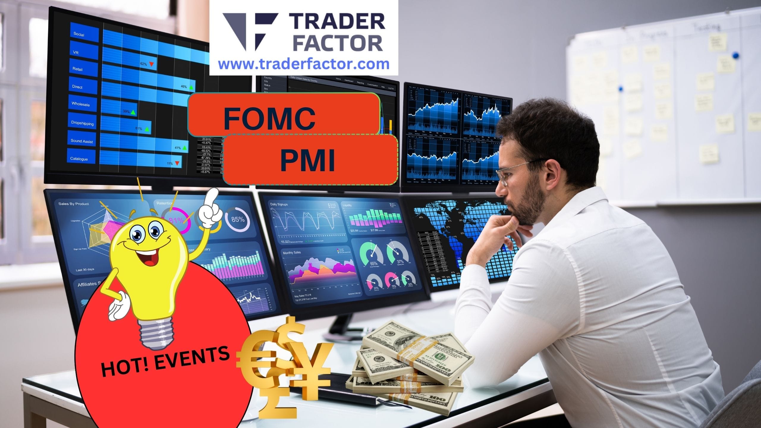 Forex Market Outlook Focus, FOMC Meeting Minutes Release and PMI Reports
