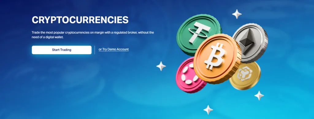 TMGM - Cryptocurrencies Trade the most popular cryptocurrencies on margin with a regulated broker, without the need of a digital wallet.