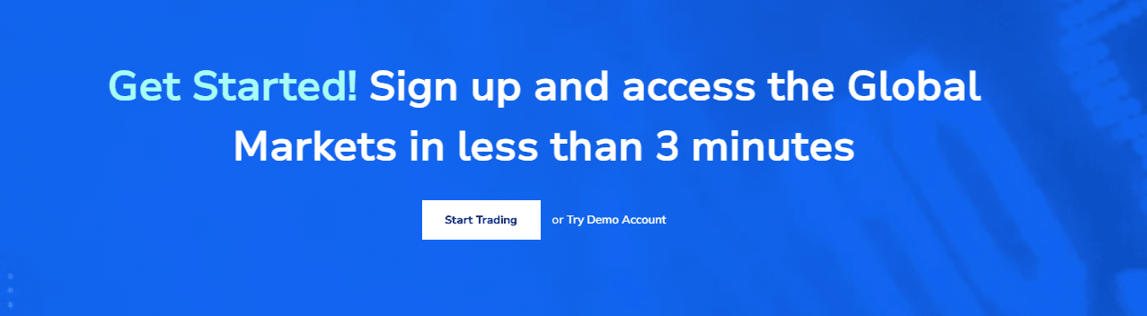 TMGM - Get Started! Sign up and access the Global Markets in less than 3 minutes