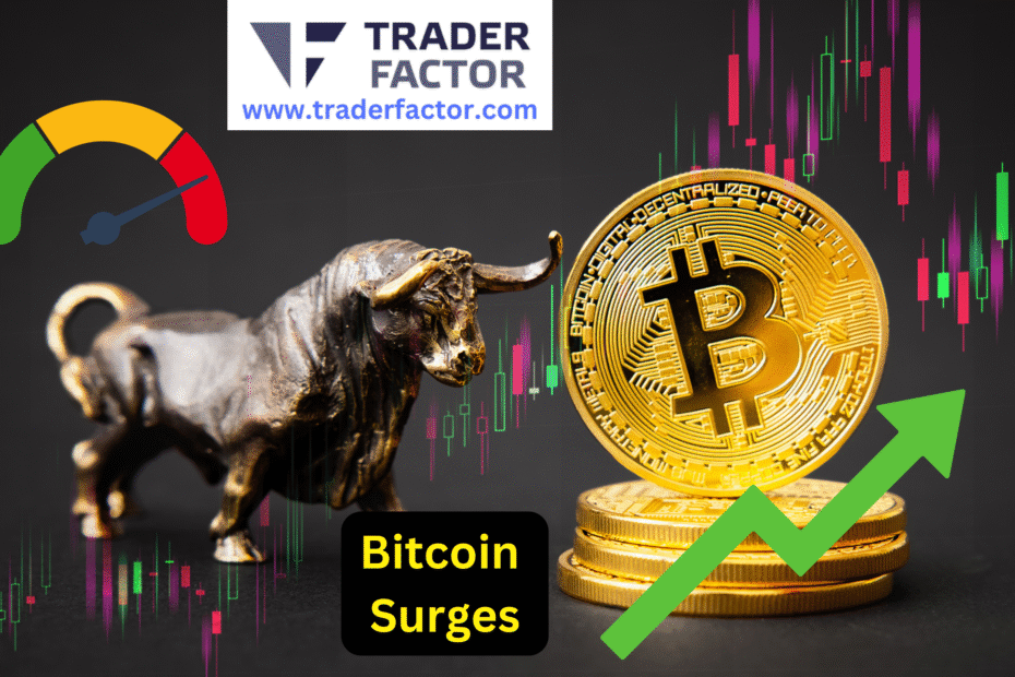 Bitcoin Surges Amidst a Strong Upward Trend-TraderFactor