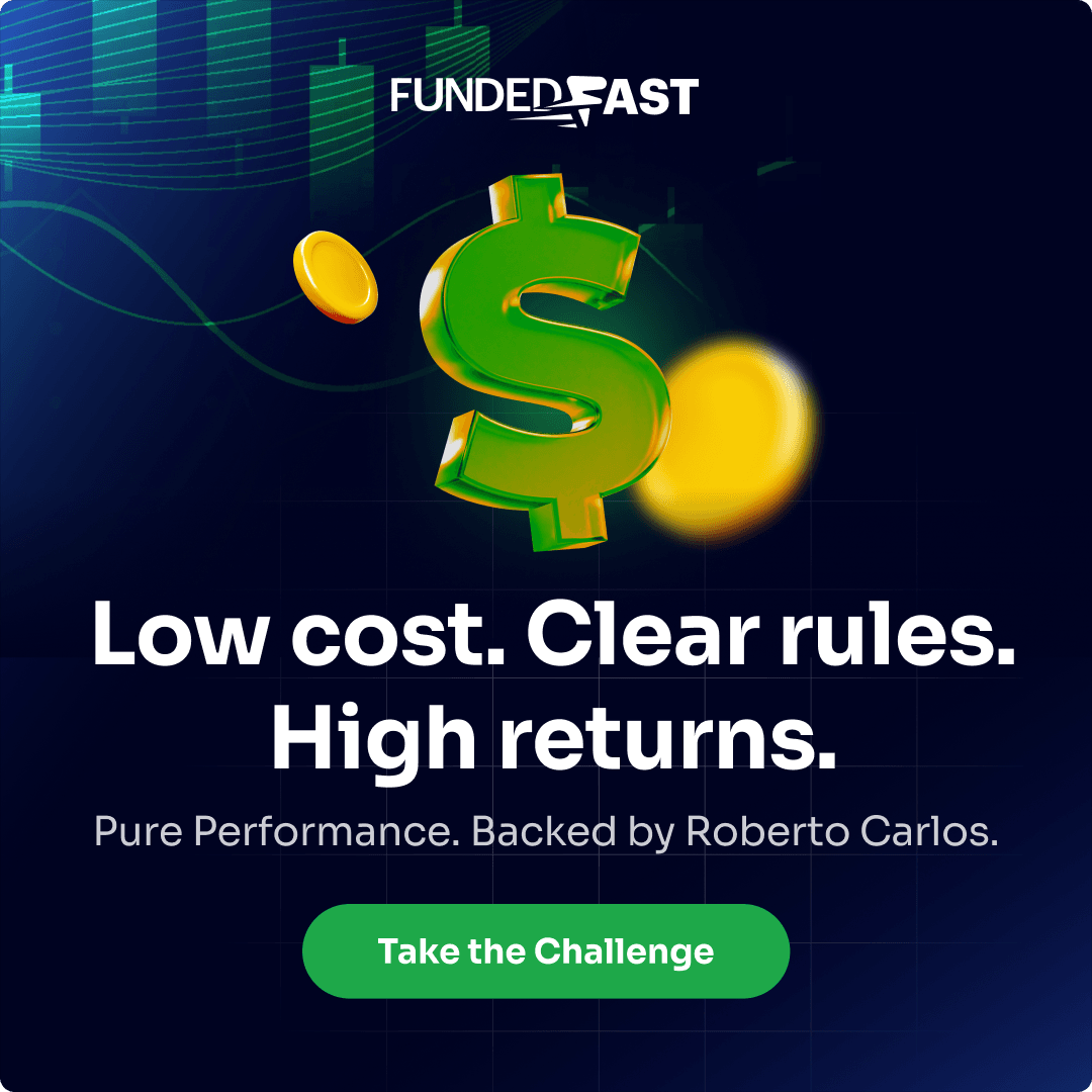 FundedFast 1080x1080 - Low cost.Clear rules. High returns