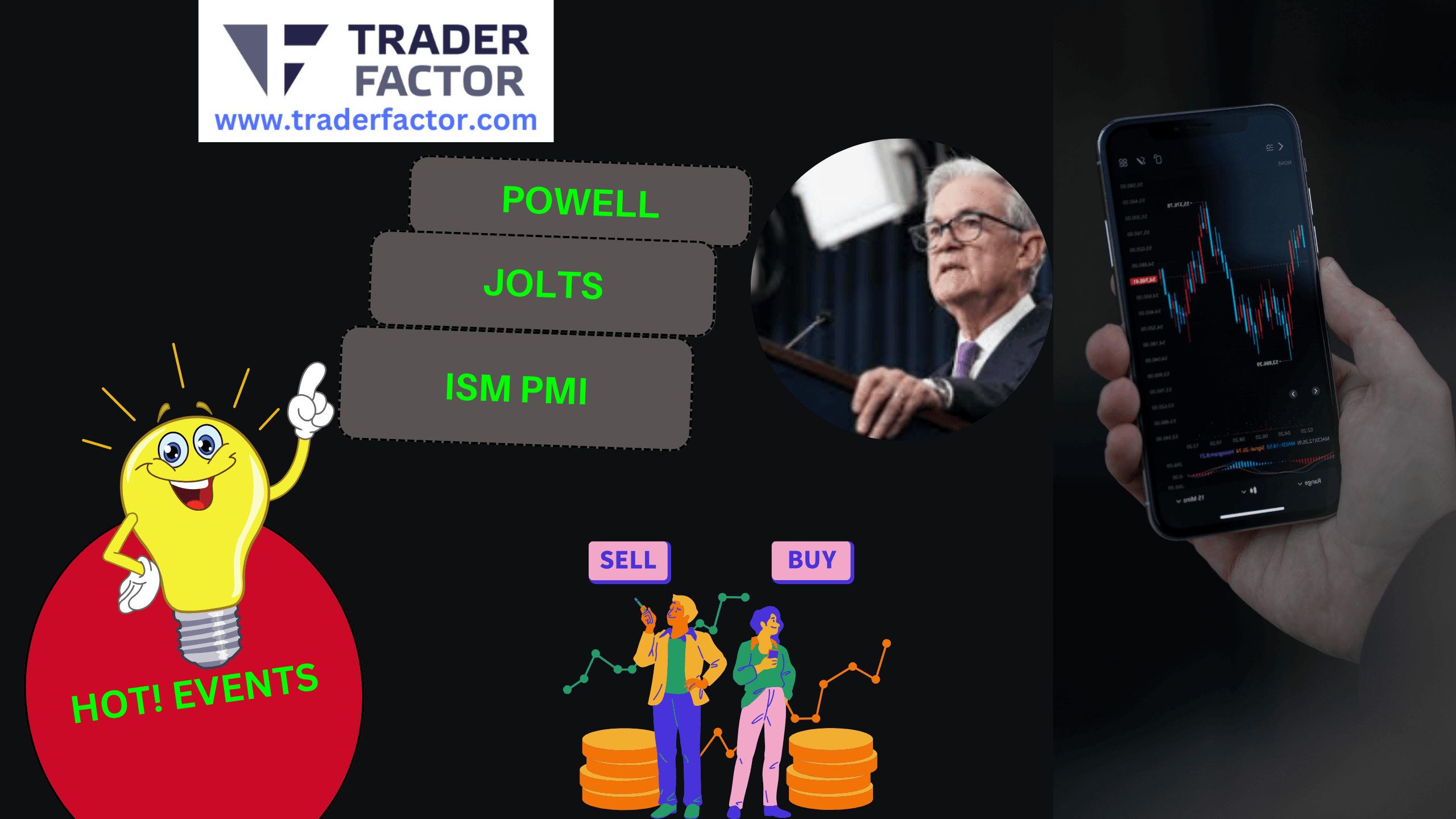 Market Volatility Ahead of JOLTS, Central Bank Speeches and ISM PMI Report Today