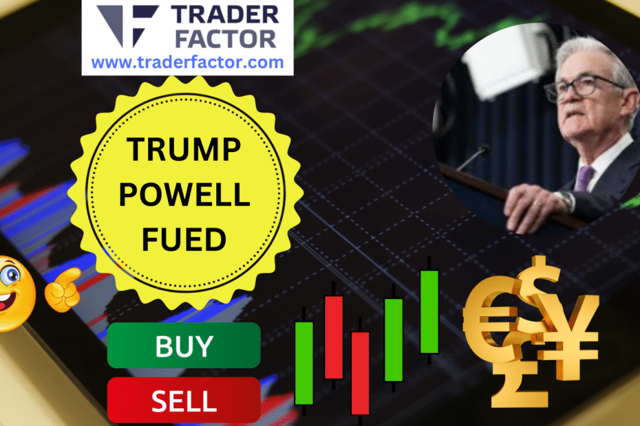 Trump-Powell Clash Sparks Market Jitters Over Fed Independence