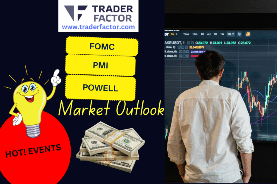 Market Outlook In Focus, FOMC Statement, PMI and Powell Speech