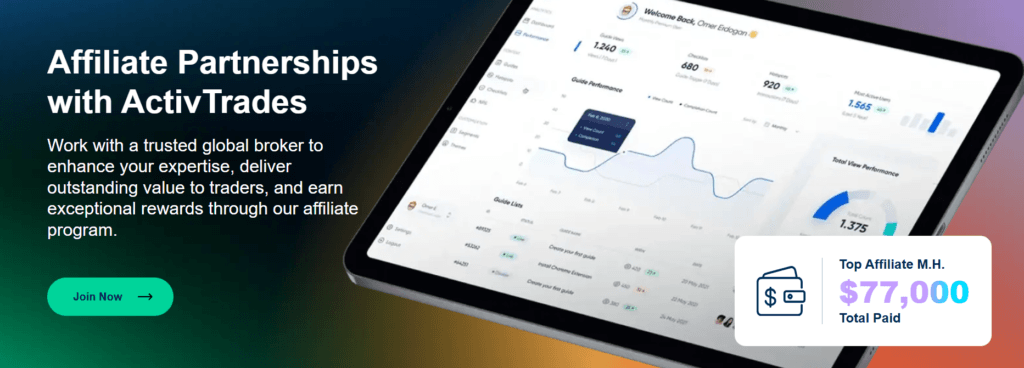 Work with a trusted global broker to enhance your expertise, deliver outstanding value to traders, and earn exceptional rewards through our affiliate program.