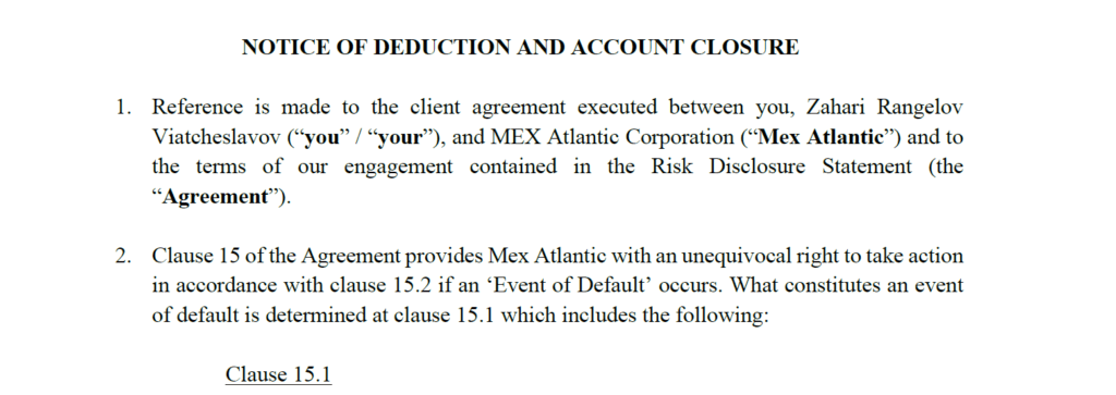 Zahari Rangelov, Head of Sales at TraderFactor, reveals how MultiBank Group Forex Broker Scams Its IB Partners and allegedly withheld $14,880.