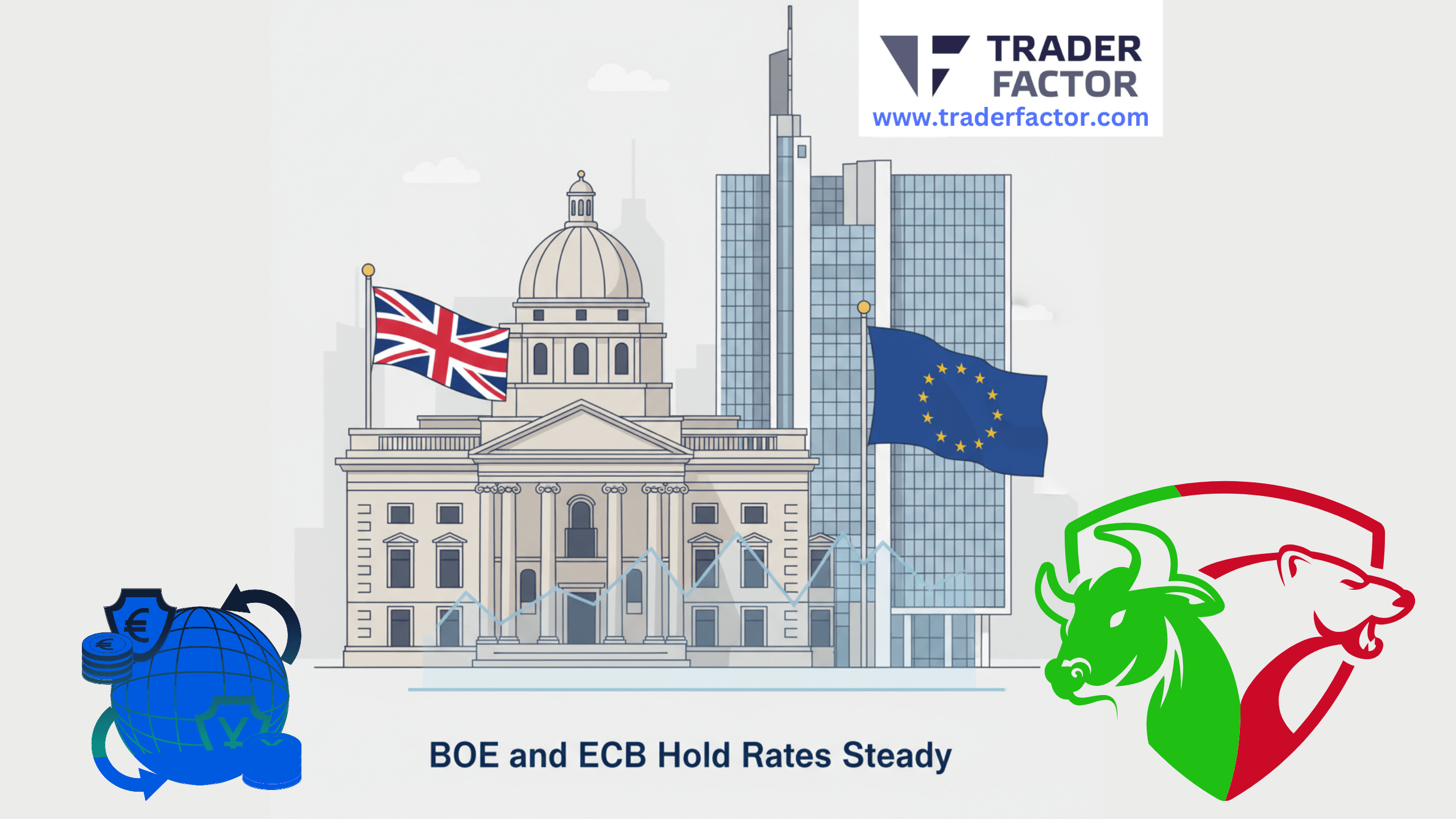 BOE and ECB Hold Rates Steady Amid Inflation Concerns