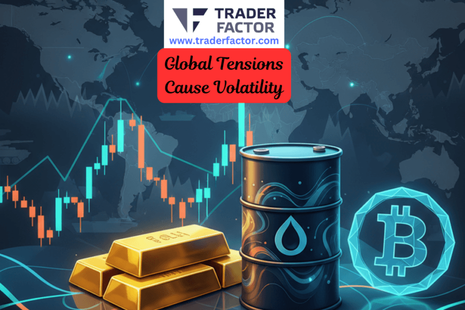 Stocks, Gold, Oil, Bitcoin React to Rising Geopolitical Tensions