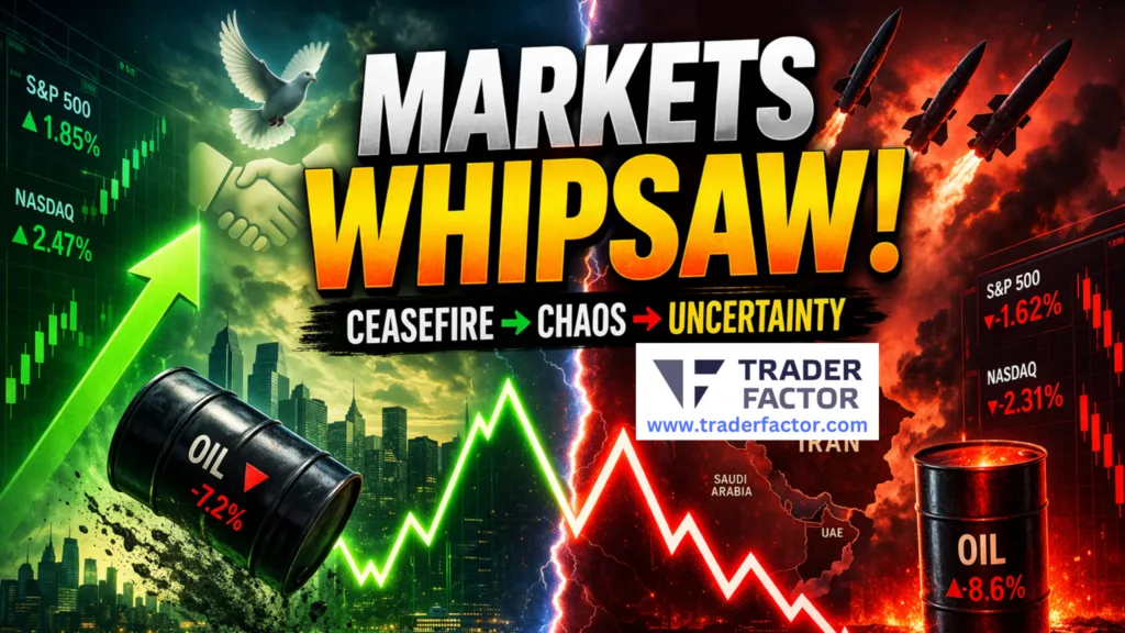 Ceasefire Hopes Fade, Markets Whipsaw on Iran War Uncertainty