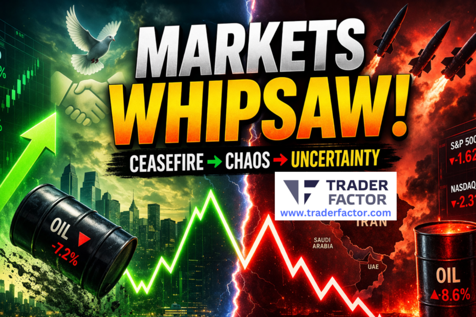 Ceasefire Hopes Fade, Markets Whipsaw on Iran War Uncertainty