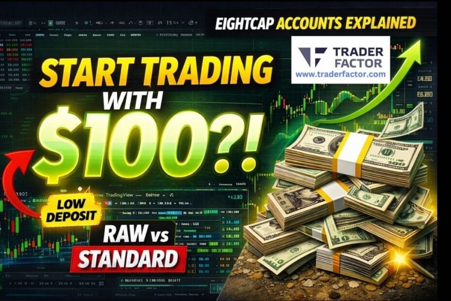 Eightcap Minimum Deposit & Account Types Explained