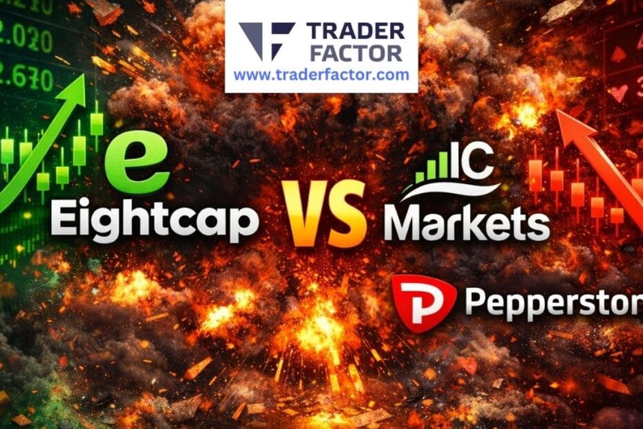 Eightcap vs IC Markets vs Pepperstone – Which Forex Broker Wins in 2026?