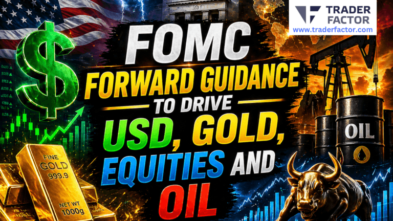 Forex Market Today: FOMC Forward Guidance to Drive USD, Gold, Oil and Equities