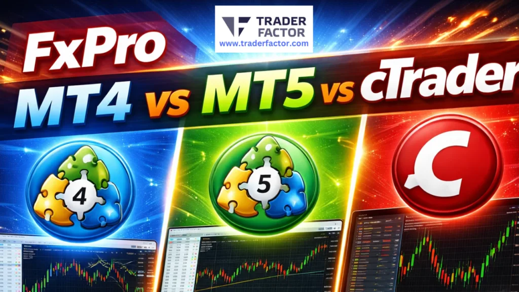 FxPro Account Types Explained: MT4 vs MT5 vs cTrader