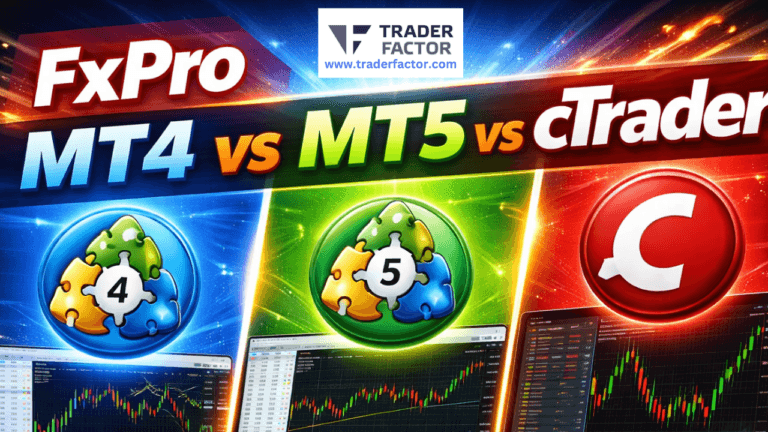 FxPro Account Types Explained: MT4 vs MT5 vs cTrader