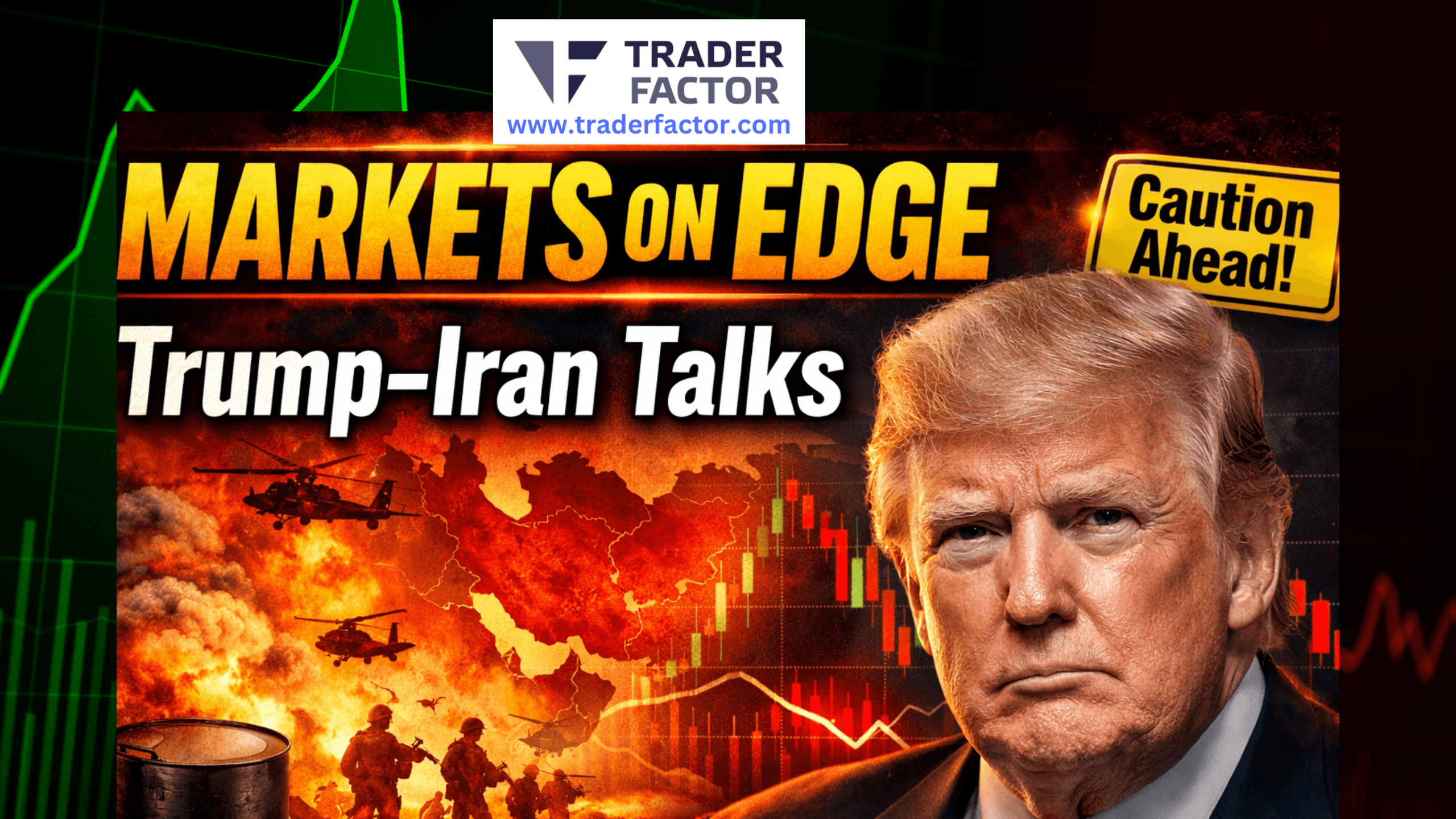Markets Cautious Amid Trump–Iran Ceasefire Talks