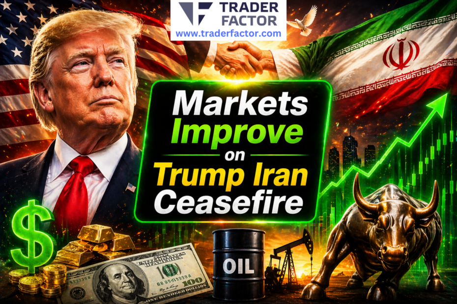 Markets Improve on Trump Iran Ceasefire