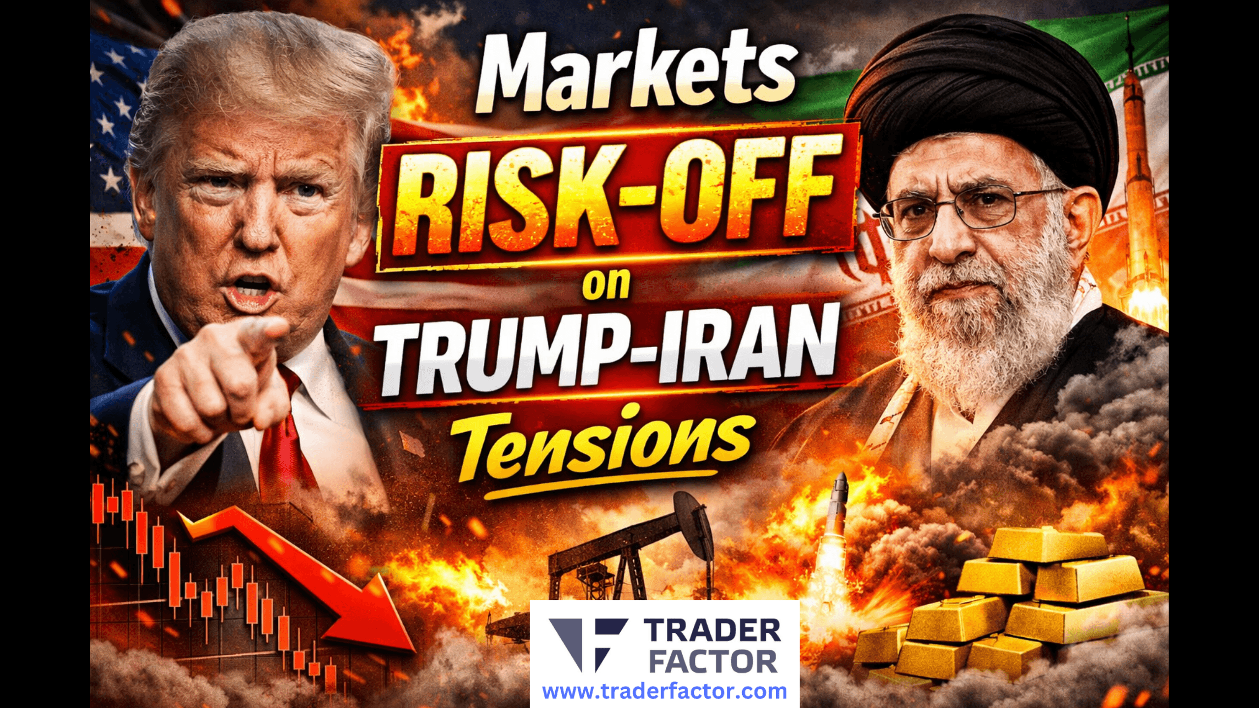 Markets Risk-Off on Trump-Iran Tensions, New Fed Chair Kevin Warsh Takes Over