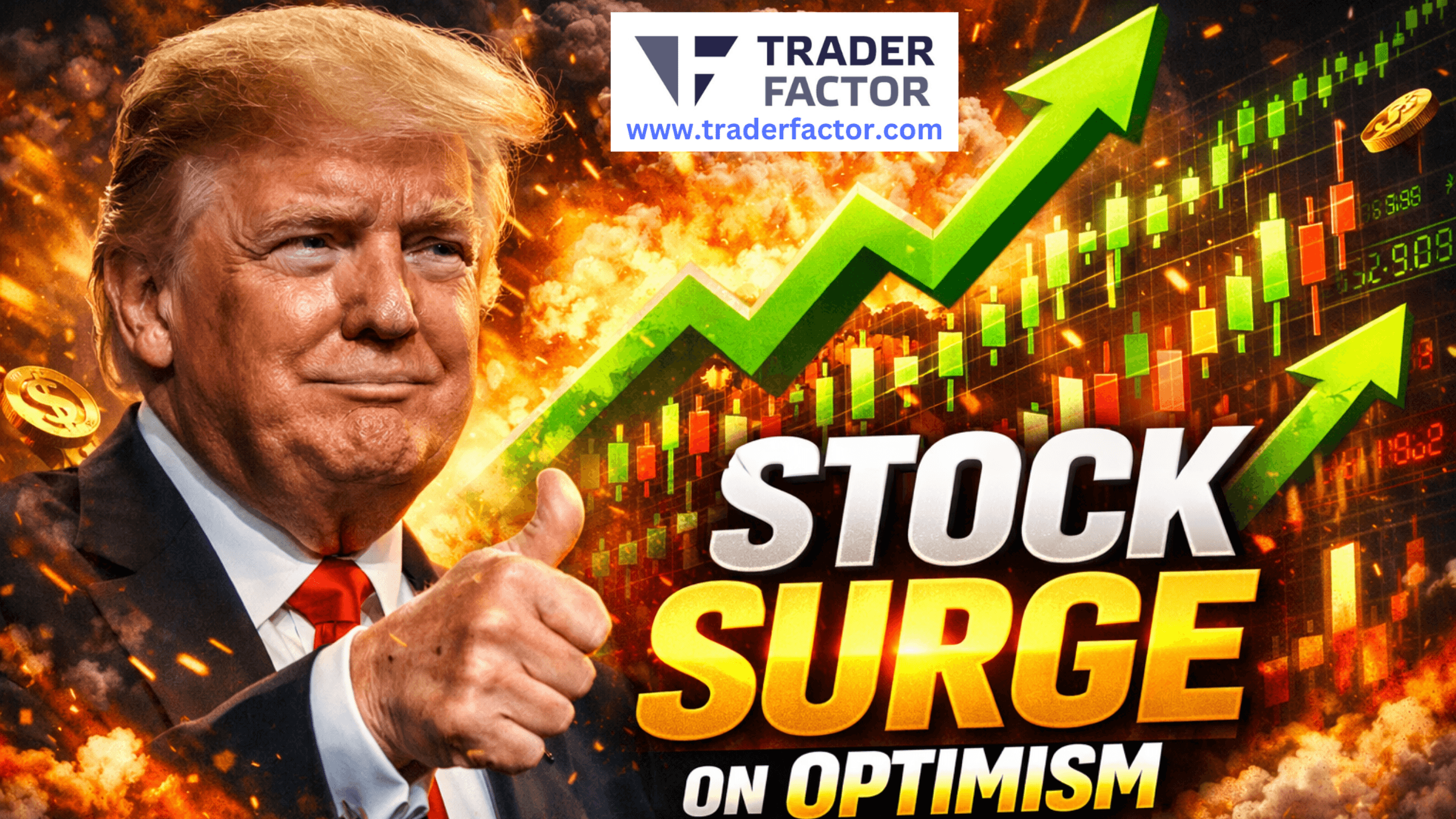 Stocks Hit Record Highs as Trump Signals End to US–Iran Conflict