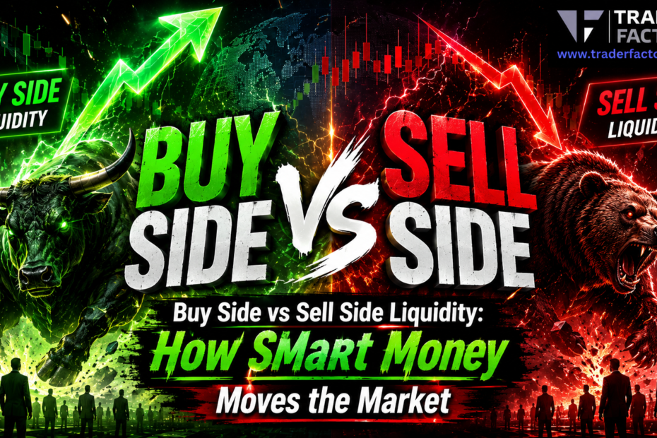 Buy Side vs Sell Side Liquidity How Smart Money Moves the Market