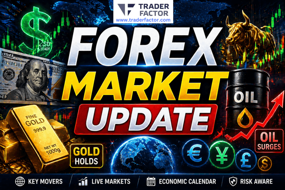 Forex Market Today: Key Movers USD, Yen, Gold and Oil