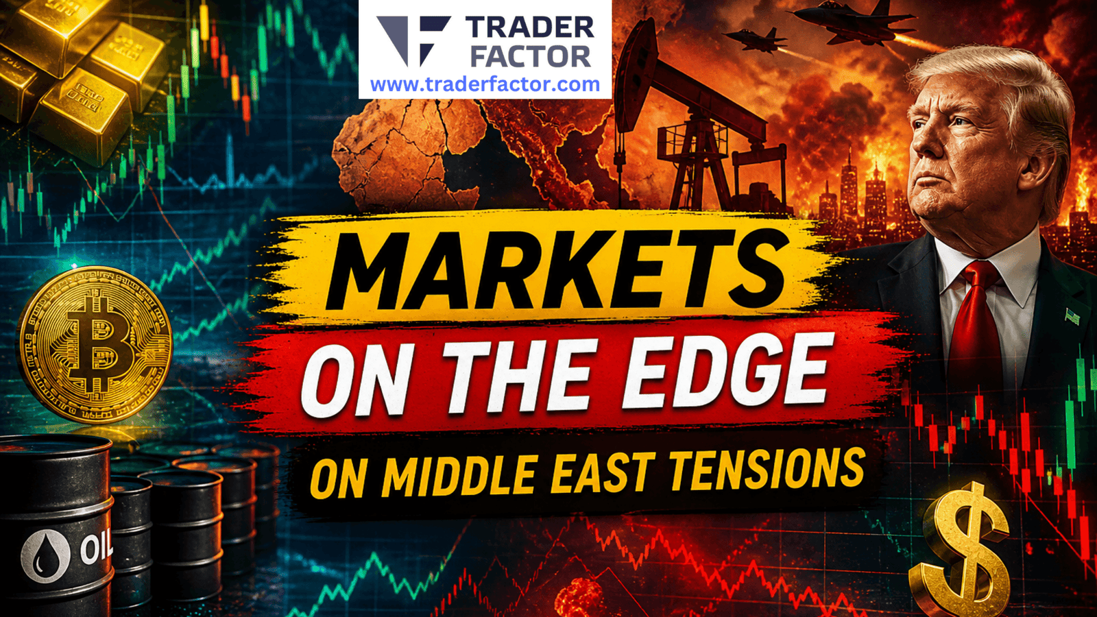 Markets React to Middle East Tensions Escalation as US‑Iran Trade Threats over Strait of Hormuz