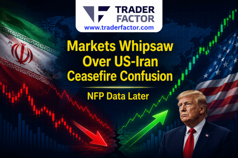 Markets Whipsawed By US-Iran Ceasefire Confusion as NFP Data Threatens More Volatility