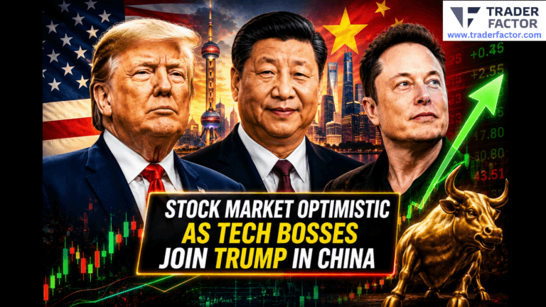 Stock Market Optimistic As Tech Bosses Join Trump in China Visit Amid Inflation and Iran Tensions