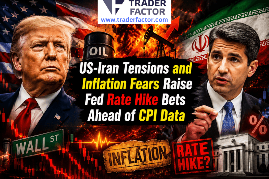 US-Iran Tensions and Inflation Fears Raise Fed Rate Hike Bets Ahead of CPI Data