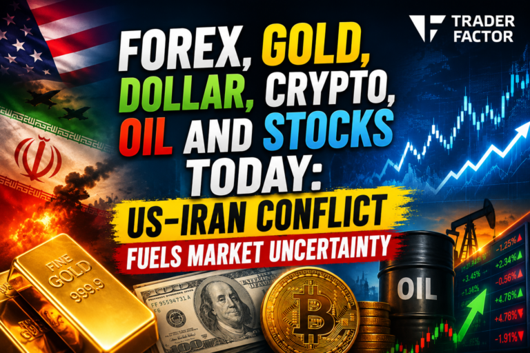 Forex, Gold, Dollar, Crypto, Oil and Stocks Today US-Iran Conflict Fuels Market Uncertainty